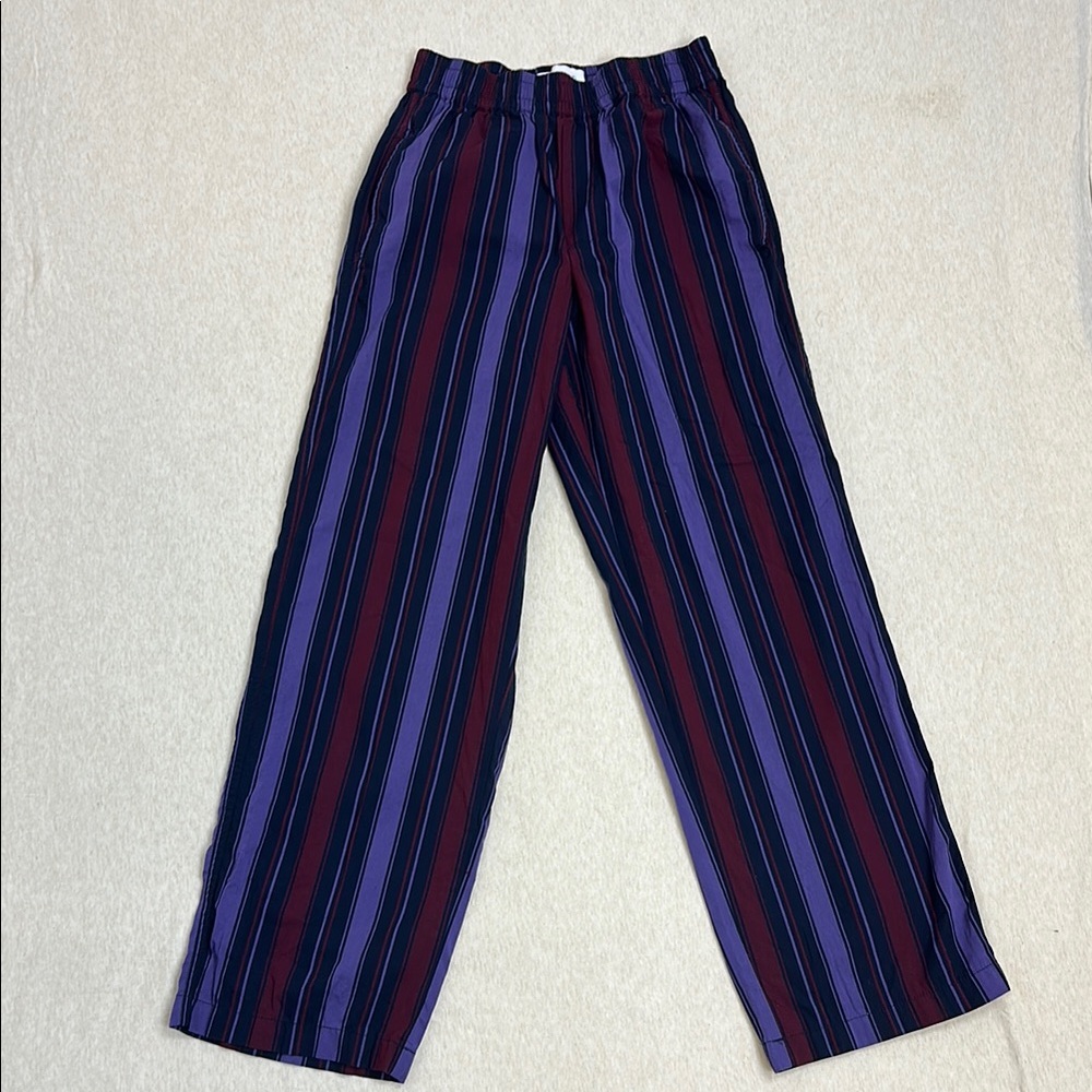Madewell x Alexa Chung “Ernie” cotton poplin pants, XS